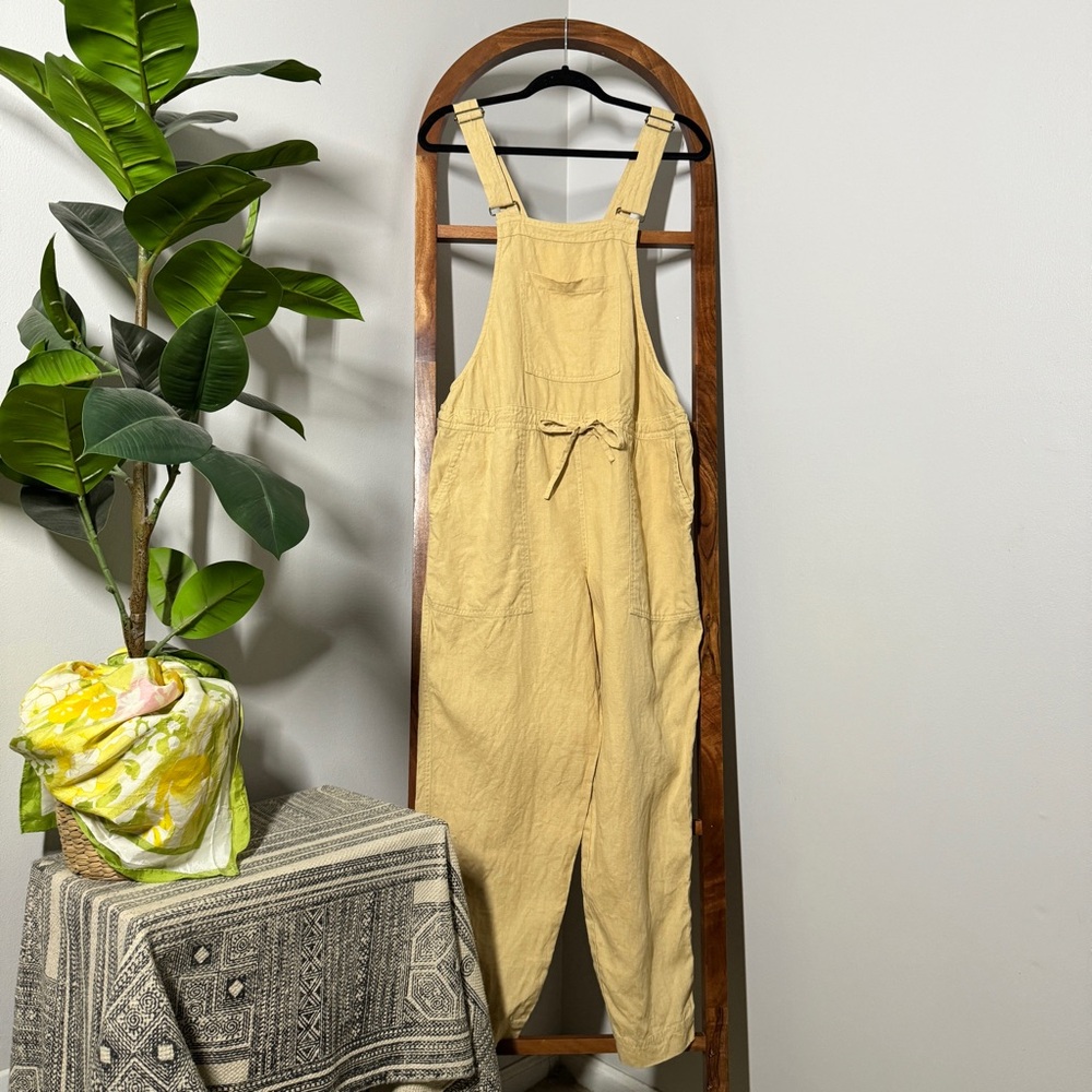 notPERFECTLINEN Yellow Jumpsuit